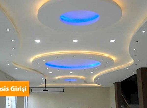 Gazi Sosyal Tesis Giriş Tavan Çalışması